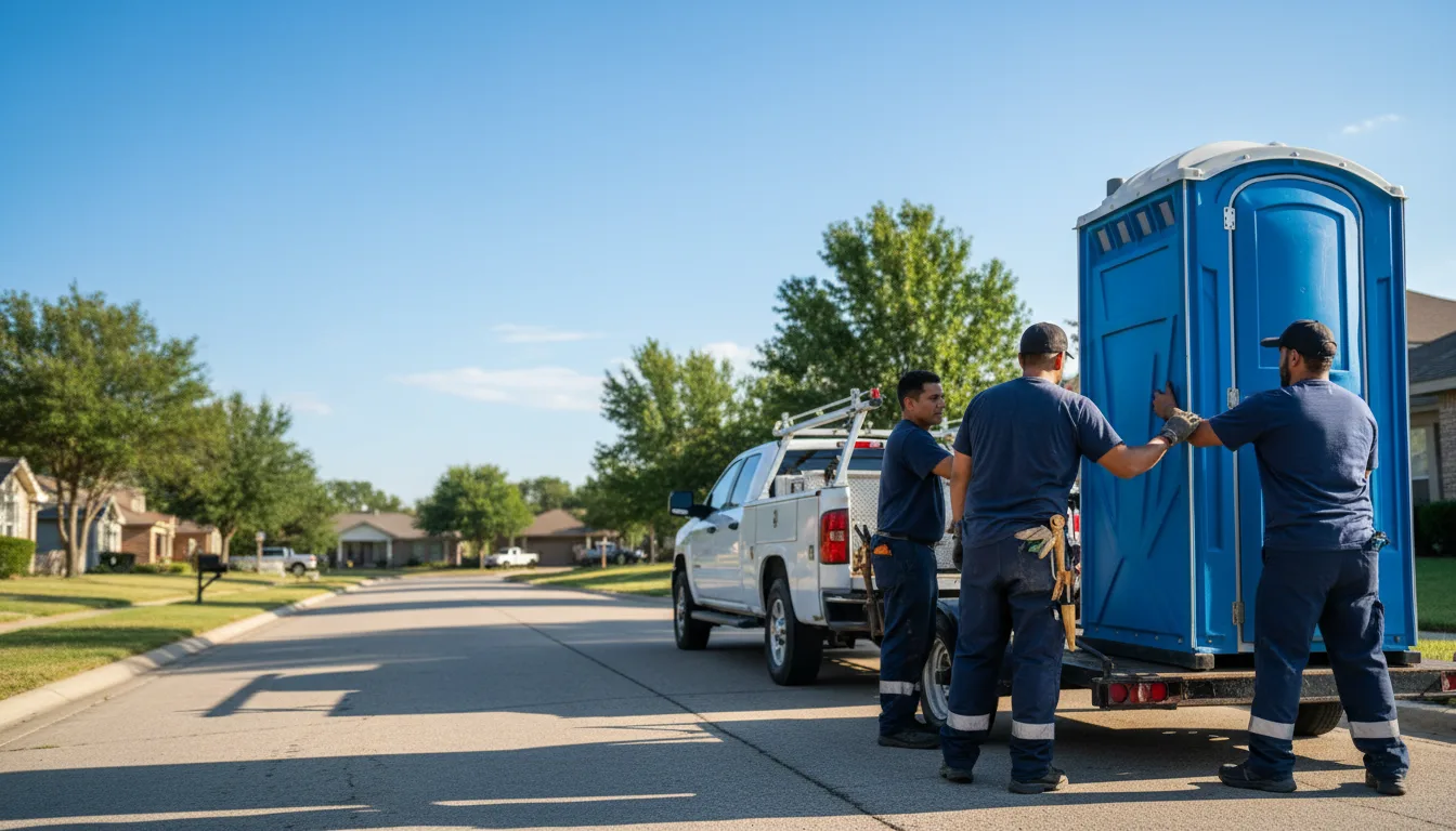 Portable Toilet Rental in South Wilmington, IL near me